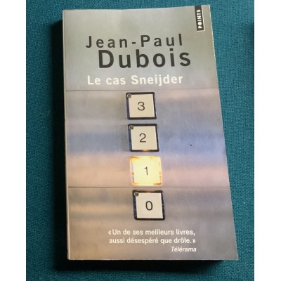 Le Cas Sneijder De Jean-Paul Dubois