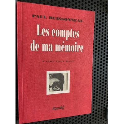 Les Comptes de ma mémoire De Paul Buissonneau