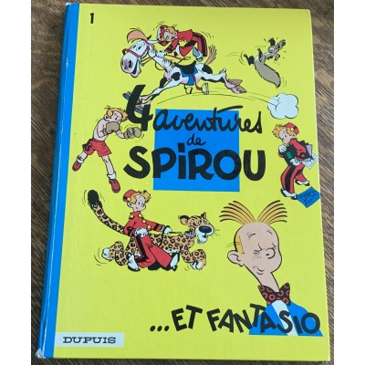 Spirou et Fantasio - 01 - 4 Aventures de Spirou et Fantasio De Franquin