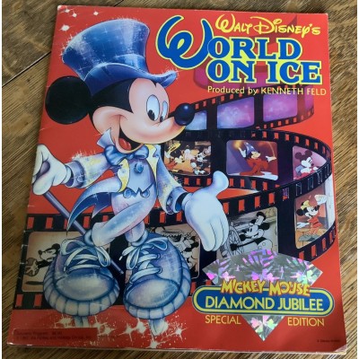 Walt Disney's World on Ice - Souvenir Program: Mickey Mouse Diamond Jubilee Special Edition De Disney 