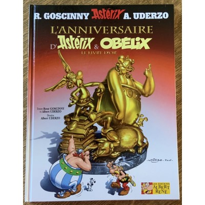 Astérix - Album No34 L’anniversaire d’Astérix & Obélix - Le livre d’or De R. Goscinny |A. Uderzo
