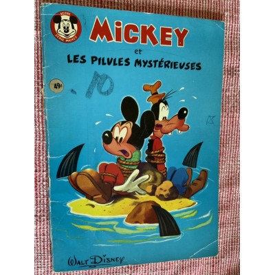 Votre série Mickey ( 1e série) - Album No5 - Mickey et les pilules mystérieuses De Walt Disney 