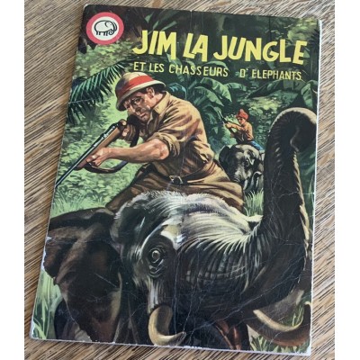 Votre série Mickey ( 2e série) - Album No14 Jim La Jungle et les chasseurs d’éléphants ( série éléphant blanc)  De Walt Disney 