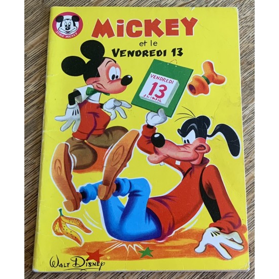 Votre série Mickey ( 2e série) - Album No12 Mickey et le vendredi 13 De Walt Disney 