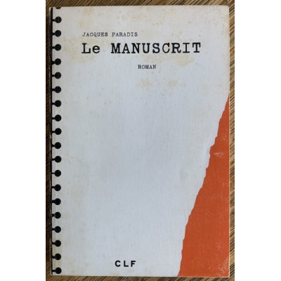 Le manuscrit De Jacques Paradis