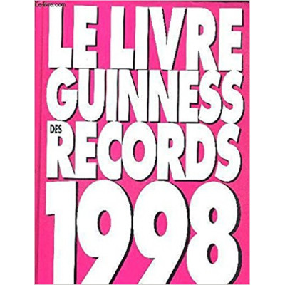 Le livre Guinness Des Records 1998